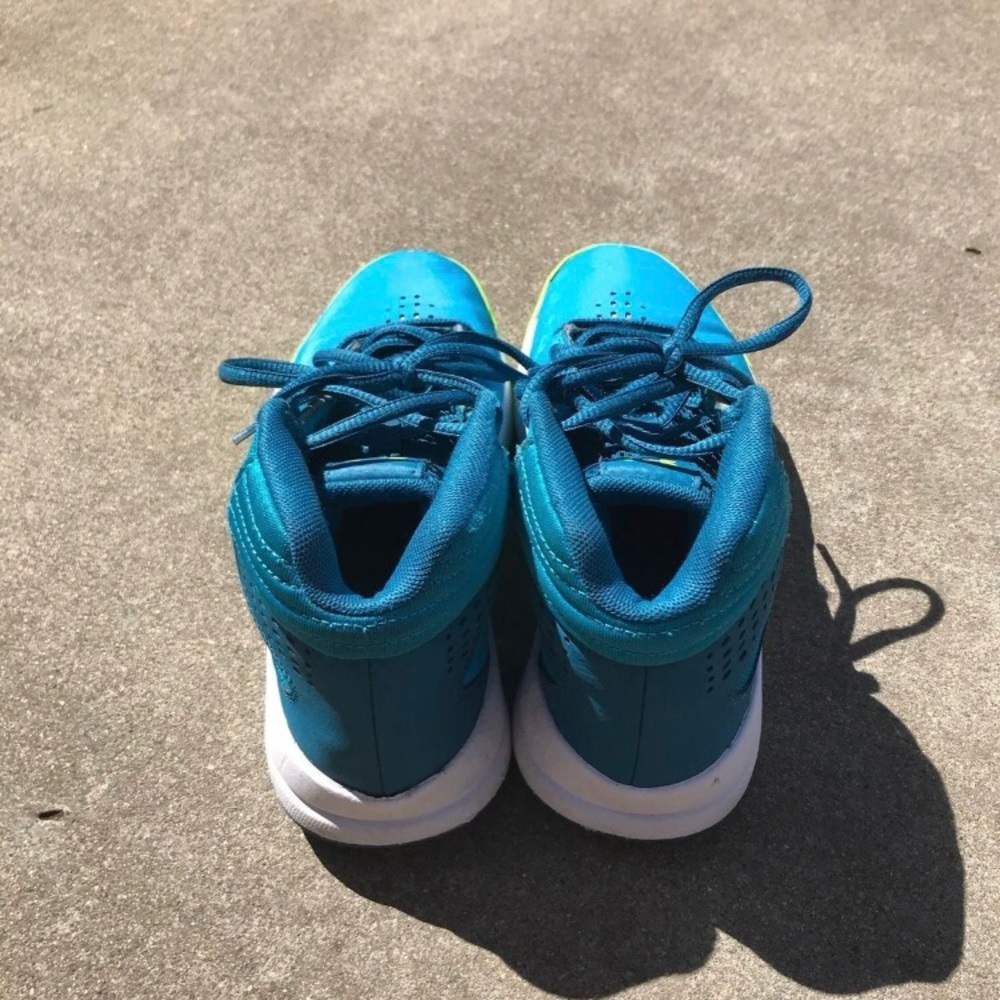 Basketball Shoes -Blue/Lime